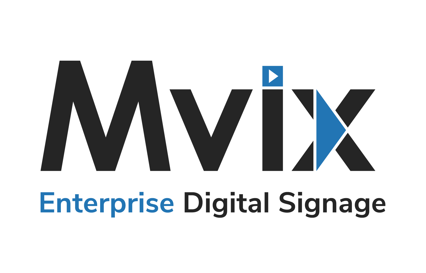 Mvix Digital Signage logo
